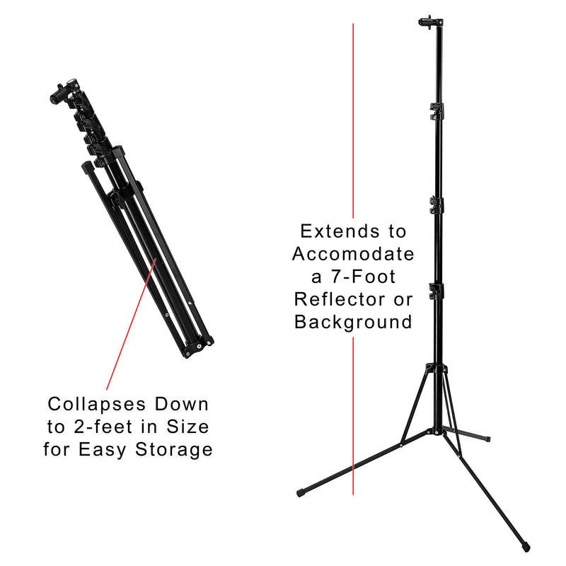 FotodioX Collapsible Portable Background with Stand (40 x 60", Chroma Blue/Chroma Green)