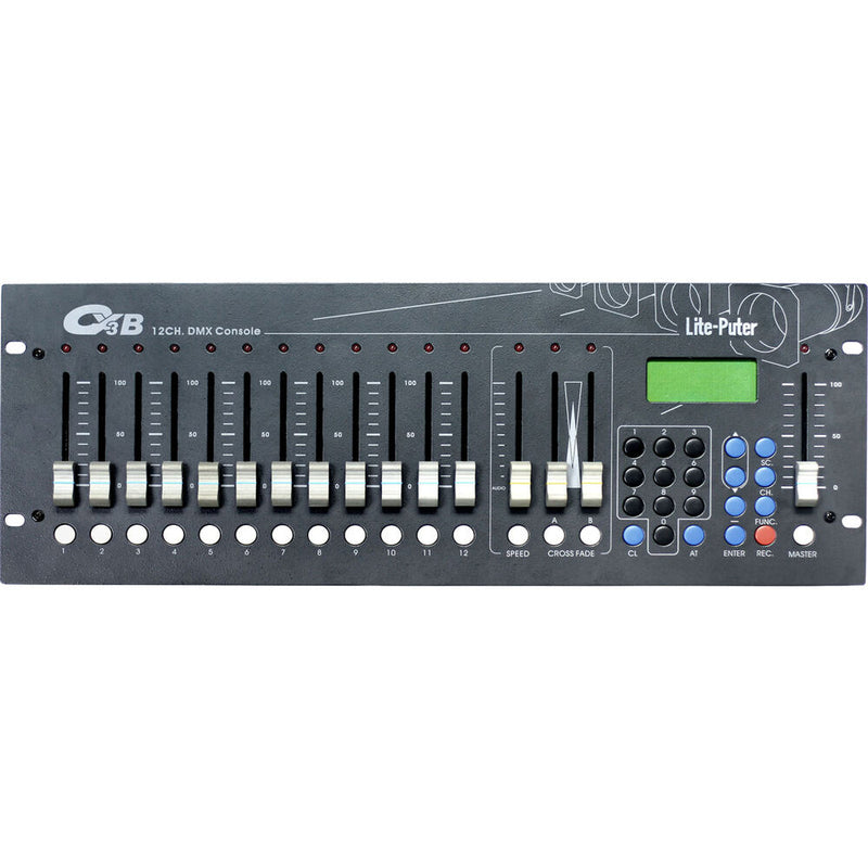 ikan Lite-Puter 12-Channel DMX Lighting Console