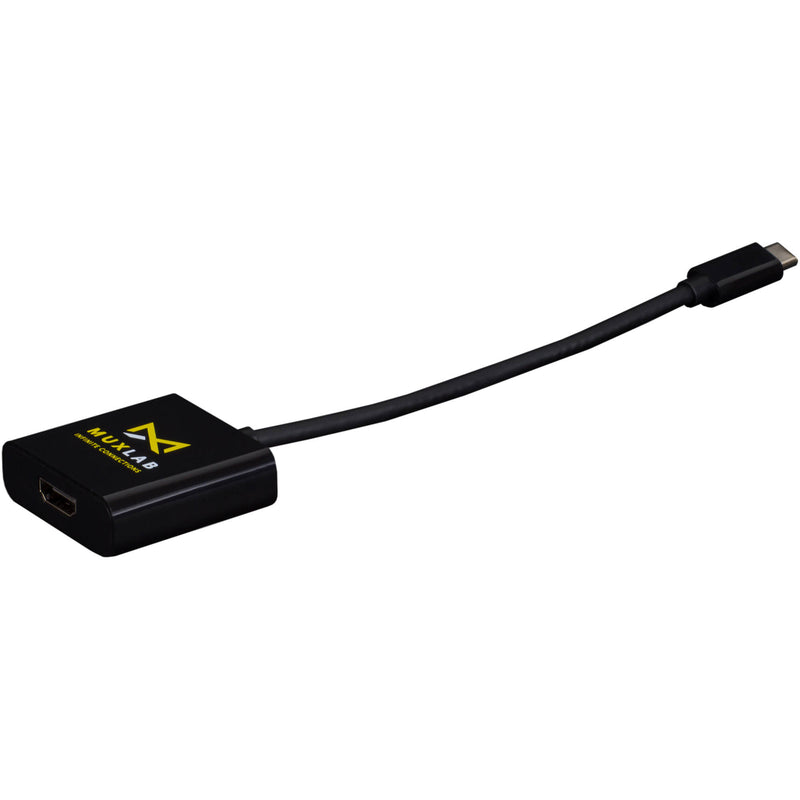 MuxLab USB Type-C Male to HDMI 2.0 Female Adapter