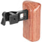 CAMVATE Wood Handle with Quick Release NATO Clamp (Right Grip, Medium)