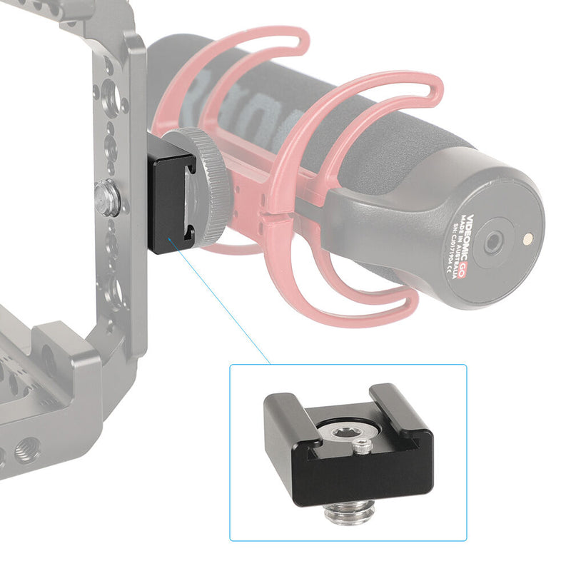 CAMVATE 3/8"-16 Mount to Shoe Adapter