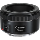 Canon EF 50mm f/1.8 STM Lens + Speedlite EL-100 Creative Photography Kit