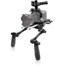 SHAPE Camera Cage, Top Handle & Shoulder Baseplate with Handgrips Kit for RED KOMODO