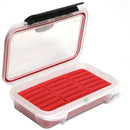 Elephant Elite 18 CF / 4 SD Waterproof Hard Memory Card Case (Clear Case /Red Foam)