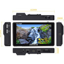 ANDYCINE C6S 6" 3G-SDI/HDMI Ultrabright Touchscreen Monitor