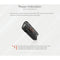 Nitecore TIP SE Rechargeable Metal Keyring Flashlight (Black)