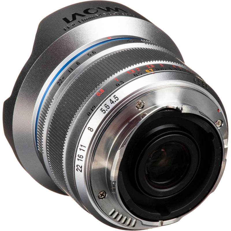 Venus Optics Laowa 11mm f/4.5 FF RL Lens for Leica M (Silver)