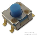 BOURNS 7914G-1-000E Tactile Switch, Non Illuminated, 16 V, 100 mA, 300 gf, Solder, 7914 Series