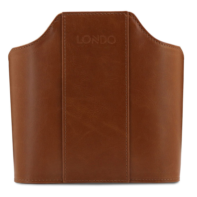 Londo Remote Control Organizer with Tablet Slot (Light Brown)