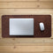 Londo Genuine Leather Extended Mouse Pad (Brown)