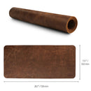 Londo Genuine Leather Extended Mouse Pad (Brown)