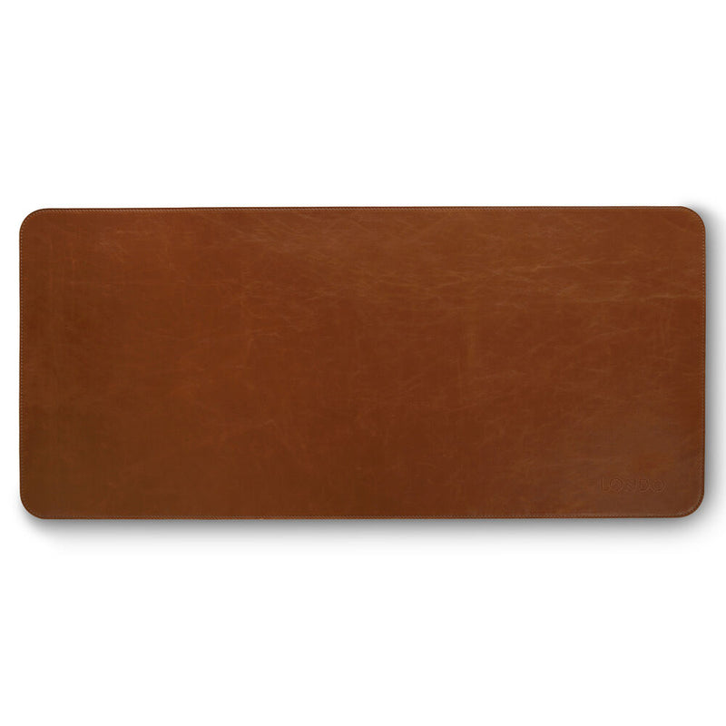 Londo Leather Extended Mouse Pad (Light Brown)