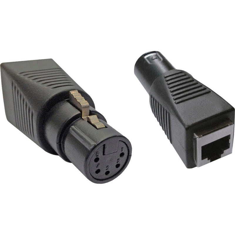 Quasar Science DMX 5-Pin XLR Female to RJ45 Adapter