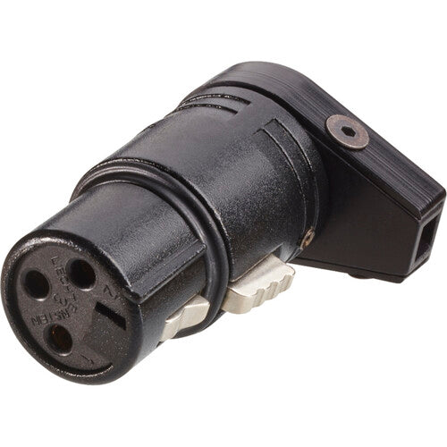 K-Tek KLASSICPRO Low-Profile 3-Pin XLR Right-Angle Female Connector