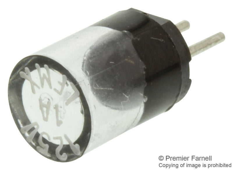 LITTELFUSE 0273001.H Fuse, PCB Leaded, 1 A, 125 VAC, MICRO Series, 125 VDC, Very Fast Acting, Radial Leaded