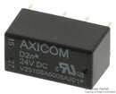 AXICOM - TE CONNECTIVITY V23105A5005A201 Signal Relay, DPDT, 24 VDC, 3 A, D2n/V23105 Series, Through Hole, Non Latching