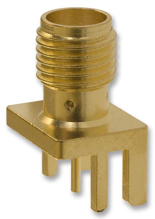 JOHNSON 142-0701-881 RF / Coaxial Connector, SMA Coaxial, Straight Jack, Solder, 50 ohm, Beryllium Copper