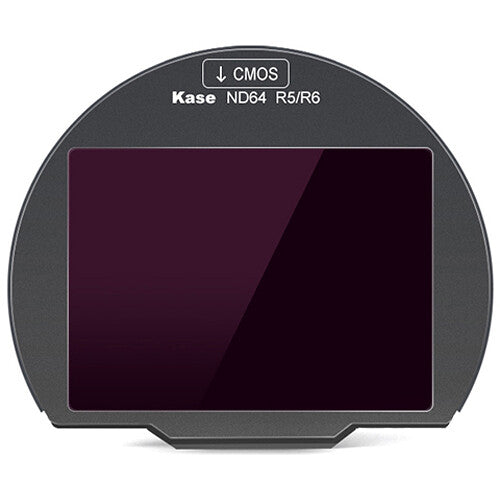 Kase Clip-In ND64 Neutral Density Filter for Canon R5 (6-Stops)