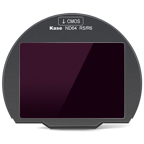 Kase 3-in-1 Clip-In ND8, ND64, ND1000 Solid Neutral Density Filter Set for Canon EOS R5 (3, 6, and 10 Stops)