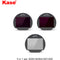 Kase 3-in-1 Clip-In ND8, ND64, ND1000 Solid Neutral Density Filter Set for FUJIFILM X-T / X-Pro (3, 6, and 10 Stops)