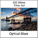 Ice 100 x 100mm ND8, ND64, and ND1000 Solid Neutral Density Filter Kit with Wallet (3, 6, and 10 Stops)