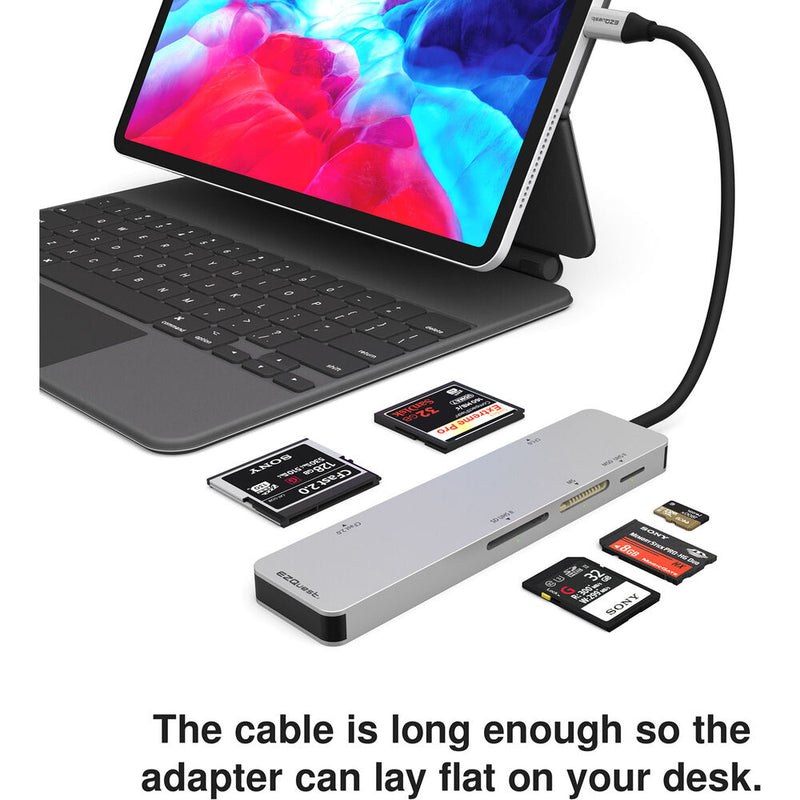 EZQuest 5-in-1 USB Type-C Card Reader