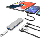 EZQuest 4-Port USB 3.0 Hub Adapter with USB Type-C PD 3.0