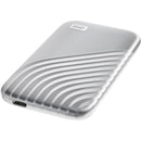 WD 2TB My Passport SSD USB 3.2 Gen 2 Type-C Portable SSD (Silver)