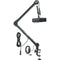 Gator Professional Broadcast Boom Mic Stand with LED Light