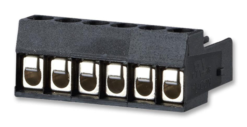 Metz Connect 31169106 Pluggable Terminal Block 3.5 mm 6 Ways 28AWG to 16AWG 1 mm&Acirc;&sup2; Screw 5 A