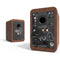 Kanto Living YU4 2-Way Powered Bookshelf Speakers (Walnut, Pair)