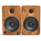 Kanto Living YU6 2-Way Powered Bookshelf Speakers (Walnut, Pair)