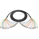 Laird Digital Cinema 23 AWG Thin-Profile 3G/HD-SDI 16-Channel BNC Snake Cable (15')