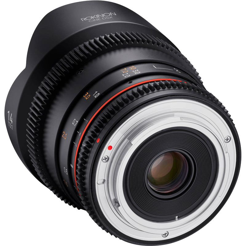 Rokinon 14mm T3.1 DSX Ultra Wide-Angle Cine Lens (Fuji X Mount)