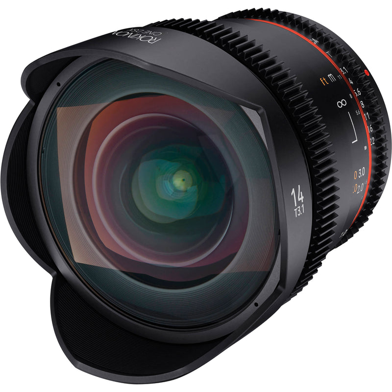 Rokinon 14mm T3.1 DSX Ultra Wide-Angle Cine Lens (Fuji X Mount)