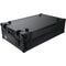 ProX Flight Case with Laptop Shelf, 1 RU Rackspace & Wheels for RANE ONE (Black on Black)