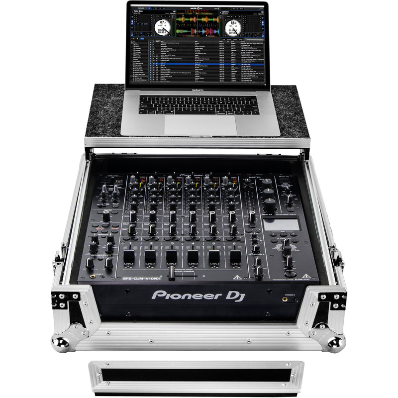 Odyssey Innovative Designs ATA Flight Zone Glide Style Case for Pioneer DJM-V10 Mixer