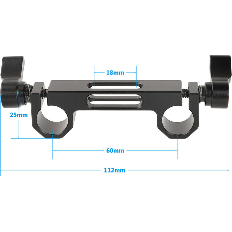 CAMVATE 15mm LWS Rod Clamp with 1/4"-20 Slots