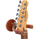 Levy's Brass Forged Guitar Hanger with Tan Leather