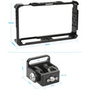 CAMVATE Formfitting Monitor Cage with Tilt Mount for FeelWorld LUT6/LUTS6