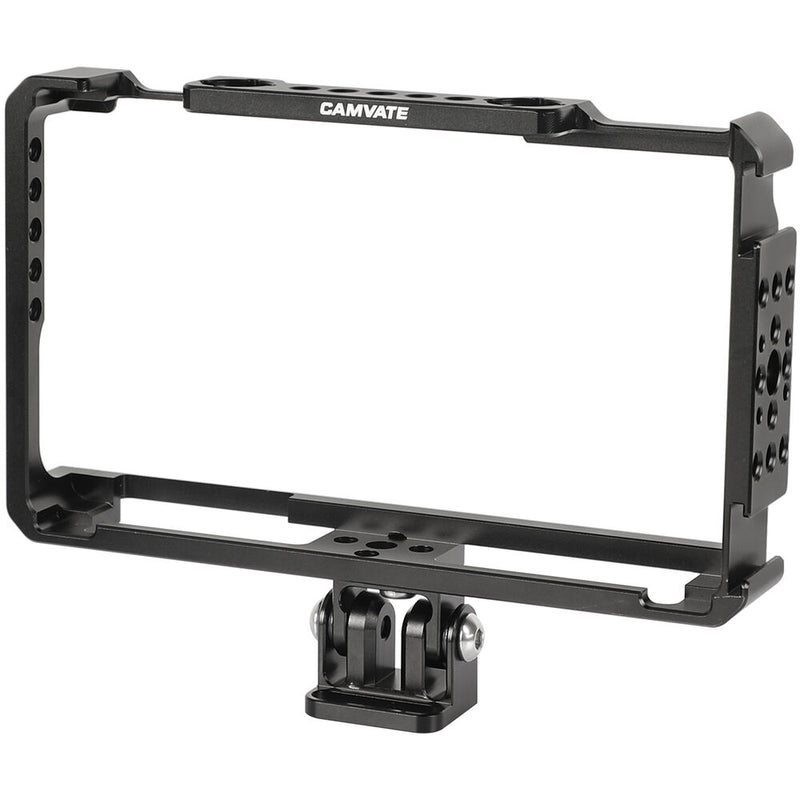 CAMVATE Formfitting Monitor Cage with Tilt Mount for FeelWorld LUT6/LUTS6