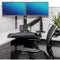 Gabor Dual-Monitor Sit/Stand Desktop Mount