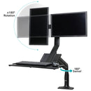 Gabor Dual-Monitor Sit/Stand Desktop Mount