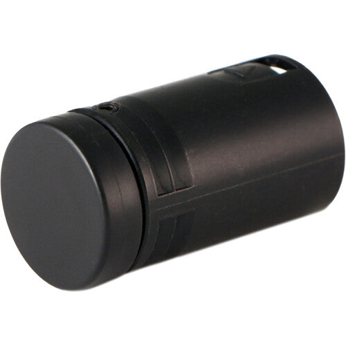 Cable Techniques Low-Profile Right-Angle XLR 3-Pin Male Connector (Standard Outlet, A-Shell, Black Cap)