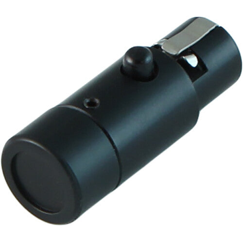 Cable Techniques LPS Low-Profile Right-Angle TA4F Connector (Large Outlet, Black Cap)