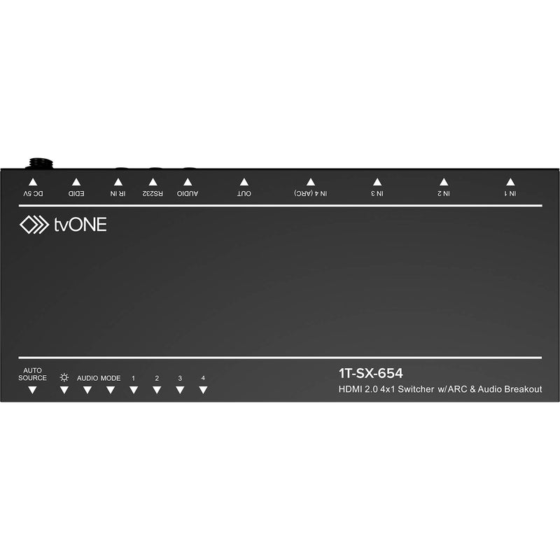 TV One Ultra Slim 4x1 4K60 HDMI 2.0 Video Switcher with HDCP 2.2