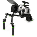 LanParte Universal Shoulder Rig with Carry Case for DSLR & Mirrorless Cameras