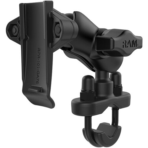 RAM MOUNTS RAM Spine Clip Garmin Mount with Handlebar U-Bolt Base