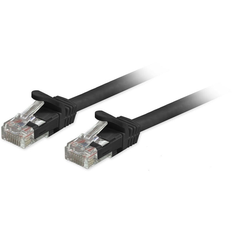 Comprehensive Cat6a Unshielded Snagless Ethernet Patch Cable (15', Black)