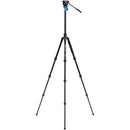 Benro Aero 2 PRO Aluminum Travel Video Tripod with Twist Locks